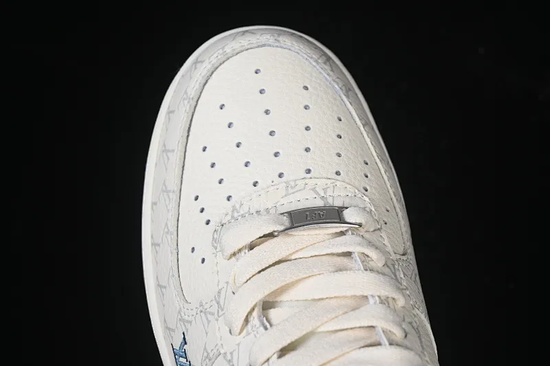 All categories Nk Air Force 1 Air Force series Nk Air Force 1 Low Air Force low-top Nike Air Force 1'07 Low LV joint Gulf blue print Air Force 1 low-top casual sneakers BZ6880-105